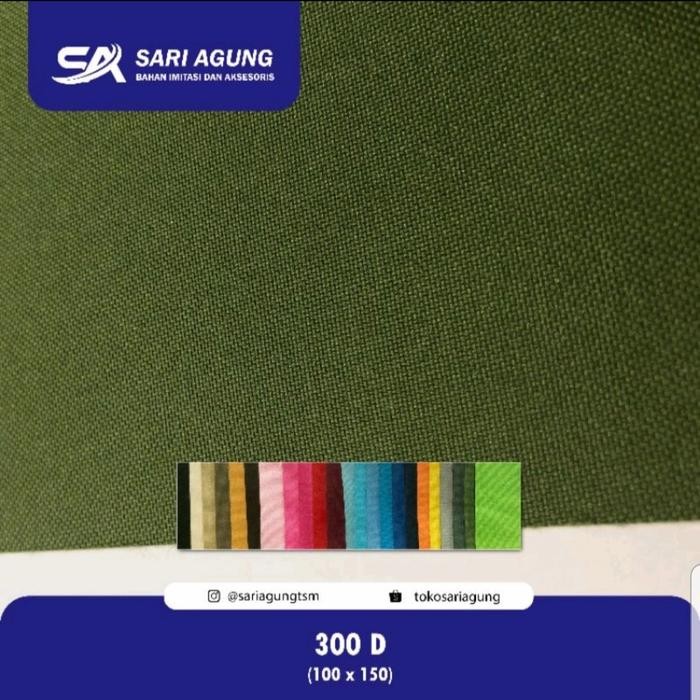 300D (METER) BAHAN D 300 DINIR KAIN CORDURA UNTUK TAS RANSEL *
