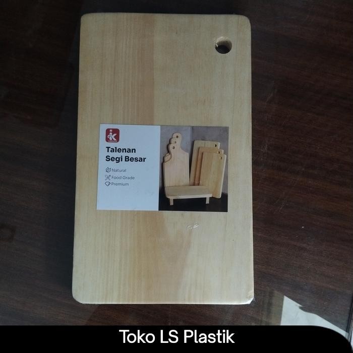 Talenan Kayu Segi Besar (Indo) *