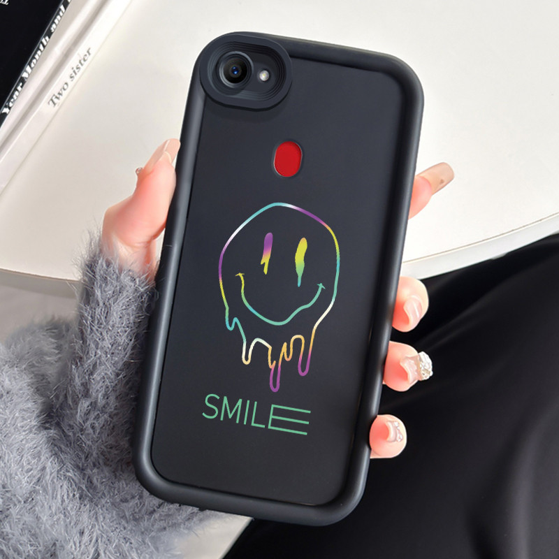 Casing Hp OPPO F5 F7 F5 Youth Case Casing Graffiti Emoji Tas HP Anime Softcase Seluler Kesing Siliko