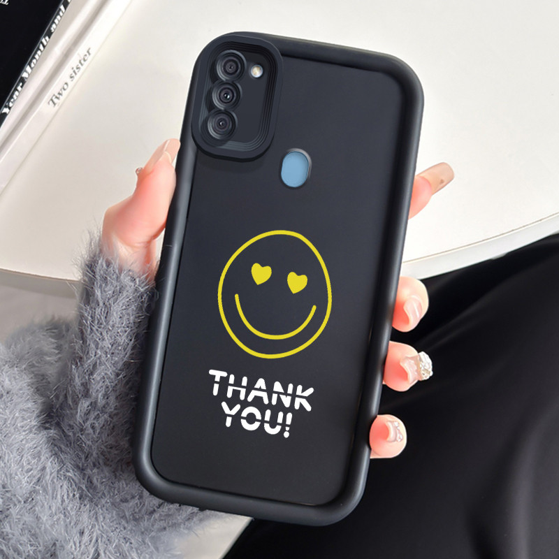 Casing Hp Samsung Galaxy A11 M11 Case Casing Menggambar Emoji HP Anime Softcase Seluler Kesing Silik