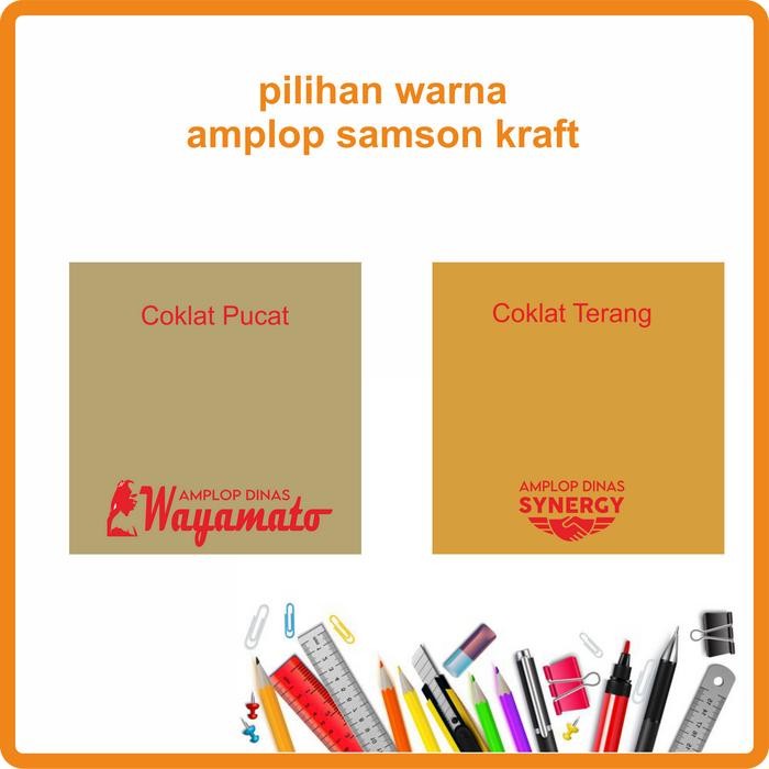 

AMPLOP COKLAT SAMSON E / MAP / 28 X40 CM KODE 1349
