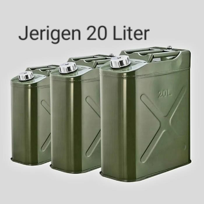 JERIGEN BESI 20 LITER FREE ONGKIR GROSIR