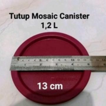 Sensasi Baru Tutup Toples Tupperware Bulat Moscan. Ukuran 2.8 L, 1.9 Litr Dan 1.2 L Dfr1061