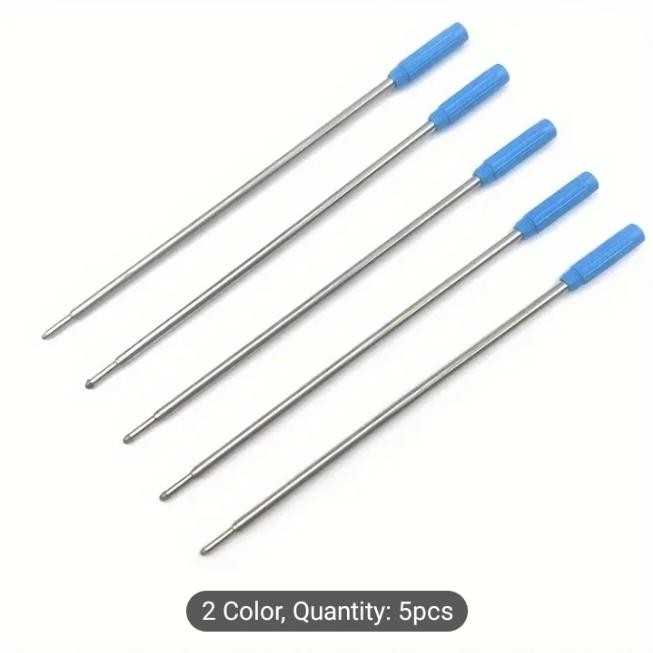 

READY Refill Pulpen Model Putar Parker Isi 5 Pcs Warna Biru Stationery