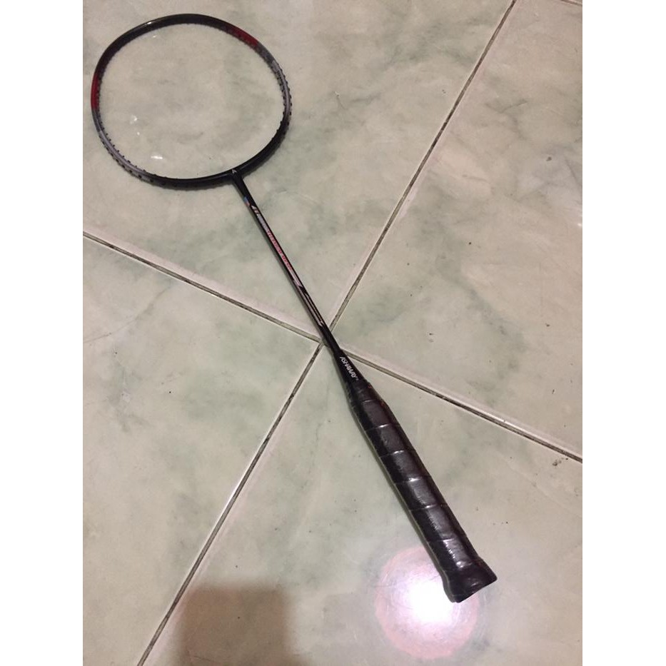Raket Badminton Ashaway Ti-100 Titanium Mesh Original Gratisongkir