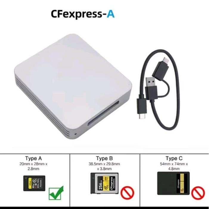 Cfe A Or Cfe B , Cf Express Card Reader Usb 3.1 Type C 10 Gbps,