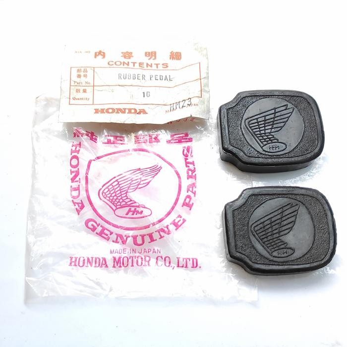 karet pedal rem honda S90 S90Z CB100 CB125 C50 C70 C90 original