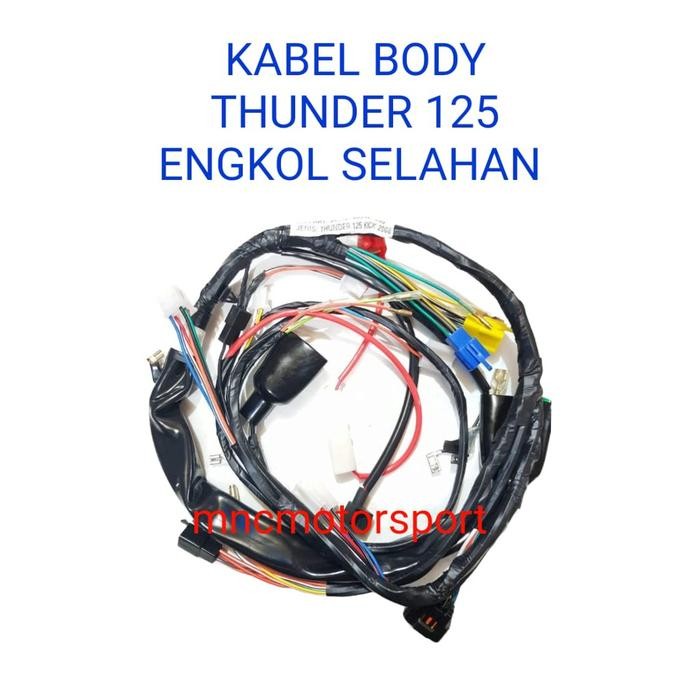 KABEL BODY THUNDER 125 2008 ENGKOL SELAHAN KODE 05540