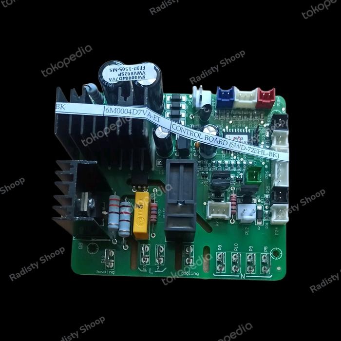 Modul PCB driver dispenser sharp galon bawah Ori SWD73/72