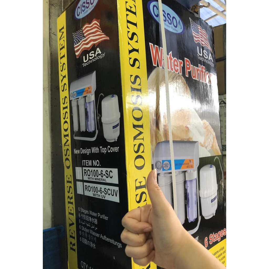Paket mesin RO - Water Purifier Cisso 100 Gpd/ filter air minum
