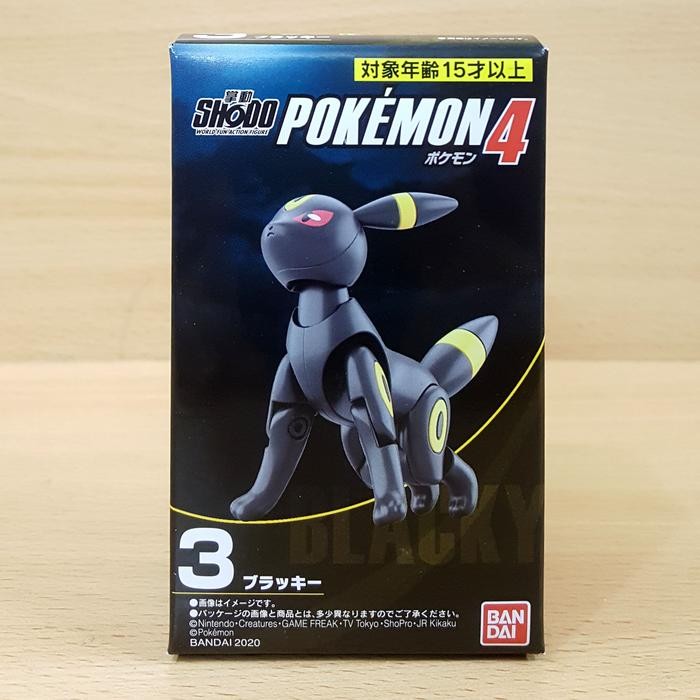 SHODO Pokemon 4 [Pokemon Gold Silver Crystal] Umbreon Blacky 197