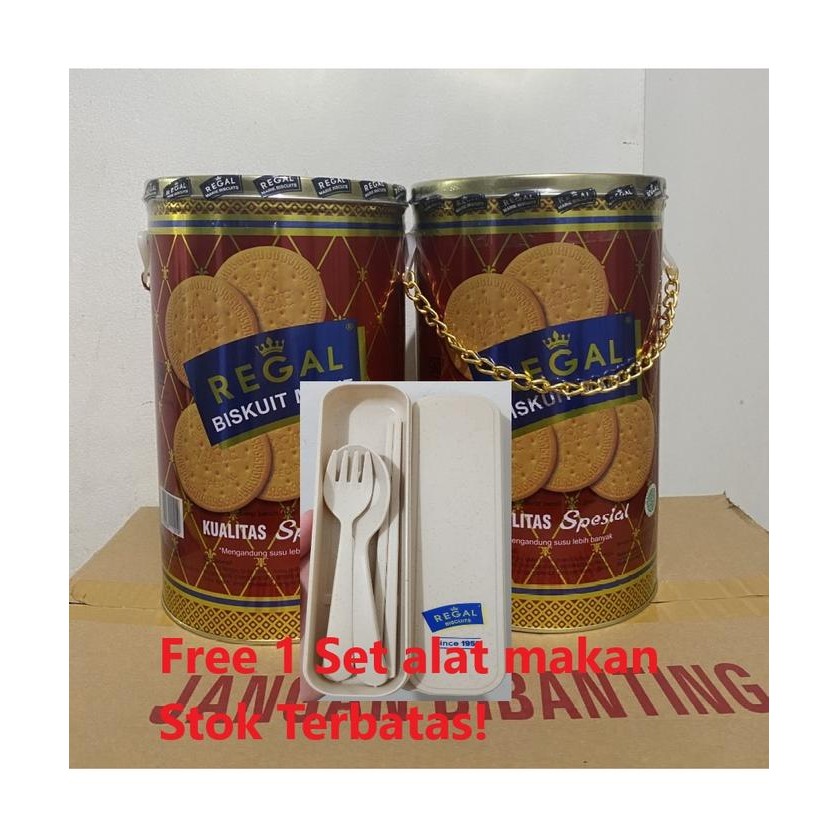 

Marie Regal 1 kg 1000 gr Kaleng Biskuit