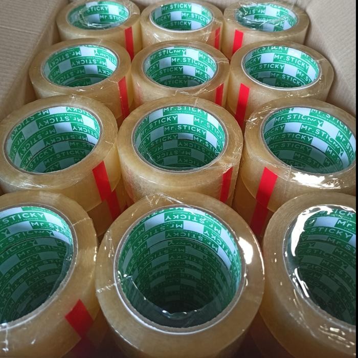 

LAKBAN BENING/COKLAT 45MM X 100 YARD 1 DUS 72 ROL PESANAN SPECIAL