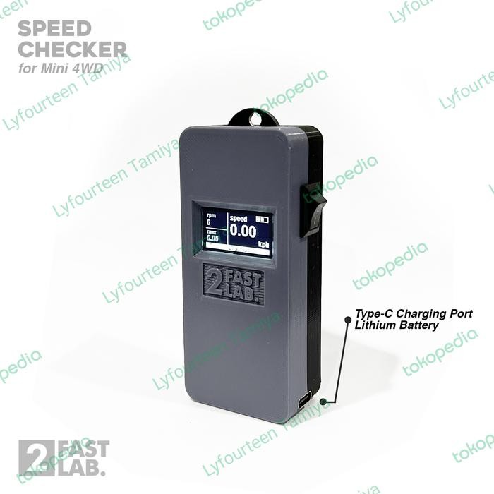 Speed Checker Tamiya Premium Black Gray 2FastLab Special Limited