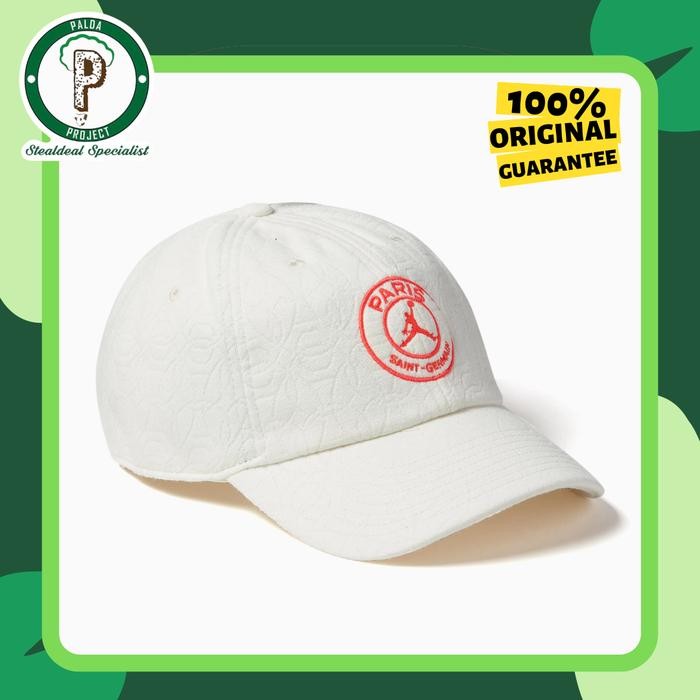 Termurah Psg Club Jordan Football Structured White Cap 100% Original Guarantee