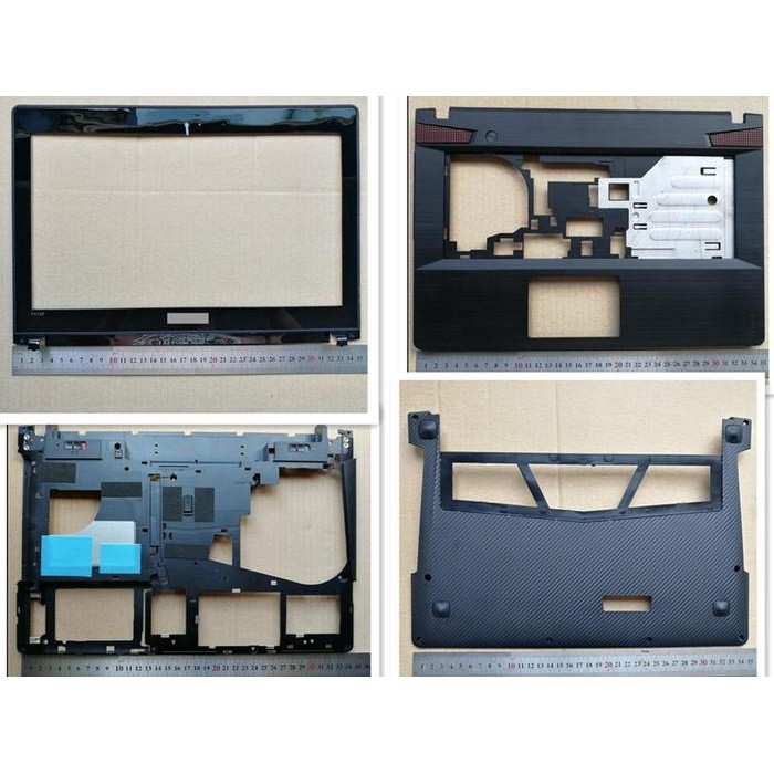 New laptop For Lenovo Y400 Y400N Y410P Y430P lcd bezel/Palmrest upper Cover/Bottom Base Cover lower 
