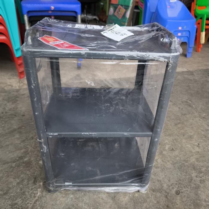 rak besi dispenser meja dispenser