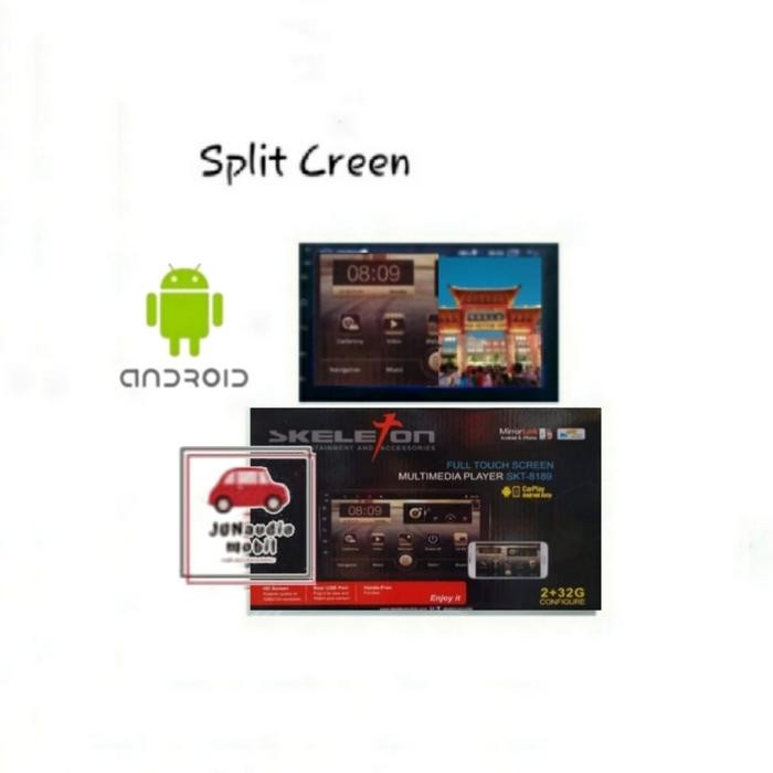 Terbaru Head Unit Android Skeleton 7 Inch Oem Yaris Bakpao 2005 Up + Kamera Best Seller