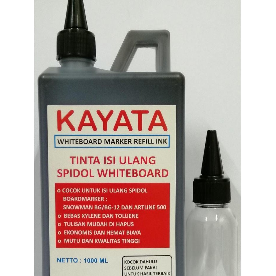 

Tinta spidol whiteboard refill Kayata murah dan berkualitas 1000 ML