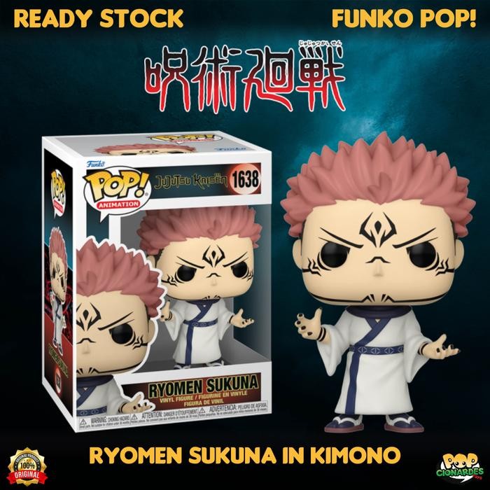 Funko POP Anime - Jujutsu Kaisen - Ryomen Sukuna in Kimono 1638