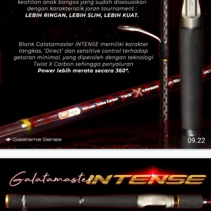joran daido galatamaster type intense 165 180 cm blank 30T SC solid