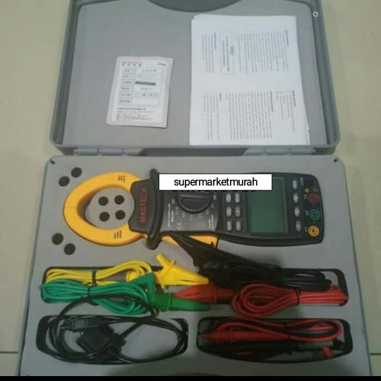 Mantab Mastech Ms2203 3 Three Phase Power Clamp Meter Tang Ampere Ms-2203 Ori