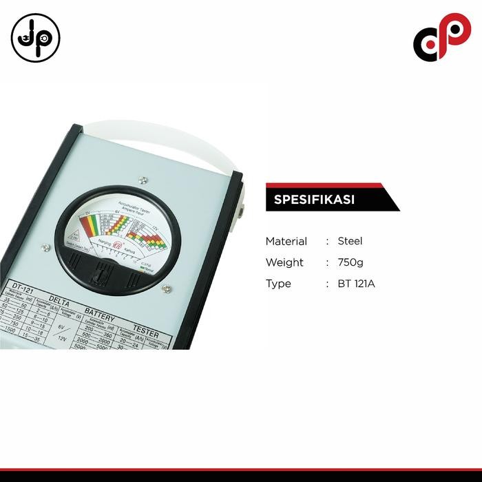 Terpopuler Battery Tester Tester Baterai Delta Bt 121A
