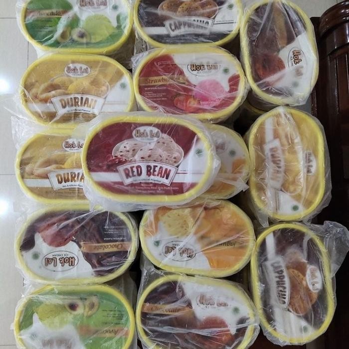 

Ice Cream Premium HOK LAI / Es Krim Jadul Khas Medan ( Isi 1100 ml )