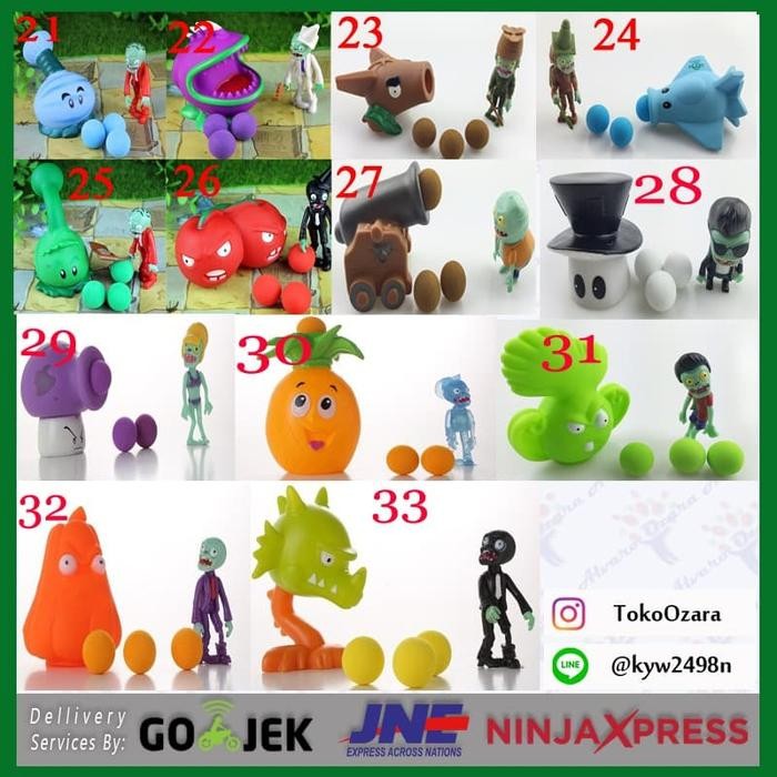Mainan Anak Plants vs Zombies