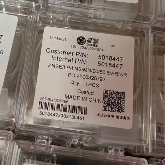 

Lensa Fokus Laser Cutting CO2 D20 II-VI ZNSE INFRARED dan COHEREN