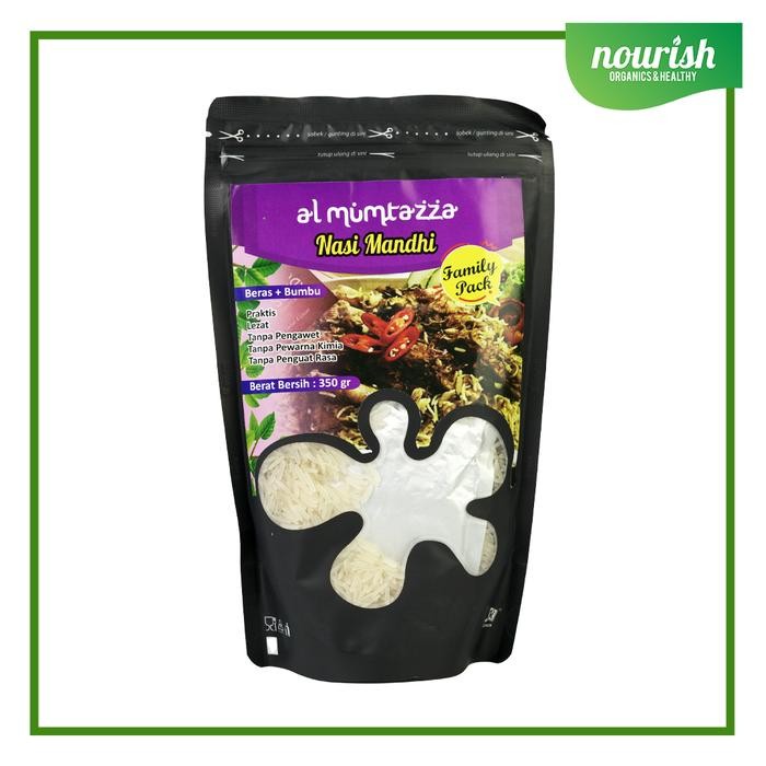 

AL MUMTAZZA Beras+Bumbu Instan/Kebuli/Bukhori/Mandhi HALAL,NO MSG 350g