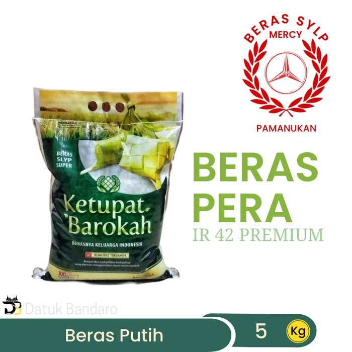 

BERAS PERA IR42 PUTIH 10kg SUPER PREMIUM 5 kg PAMANUKAN 42 SLYP Bahan Food Nasi Rice Bubur