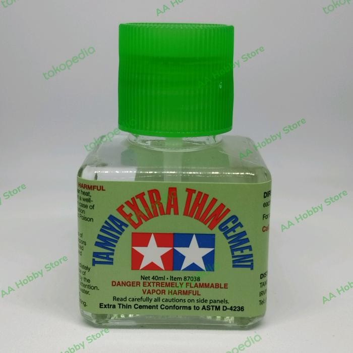 

TAMIYA 87038 Extra Thin Cement for Plastic Stationery