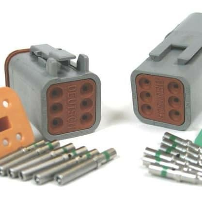 Deutsch connector 6 way kit, Deutsch connector 6 pin kit, DT connector