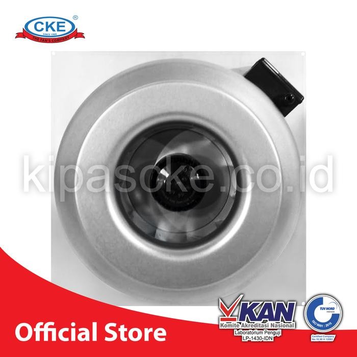 INLINE DUCT CKE CI-CDI-SQ-100-NO 4INCH 220V 78W BLOWER HISAP
