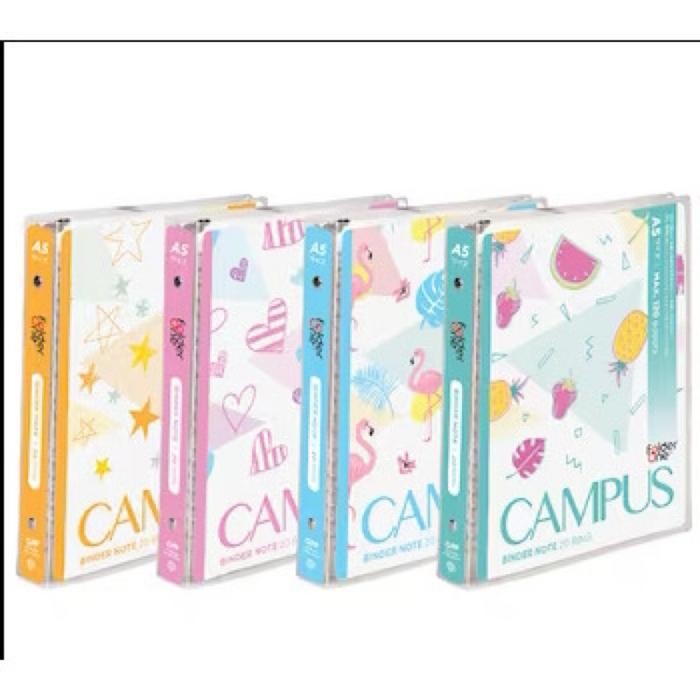 

BUKU BINDER NOTE A5 / B5 20 / 26 LUBANG BISA GANTI COVER