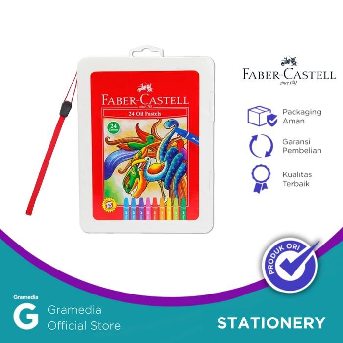 

Faber Hexagonal Oil Pastel 24 120089A