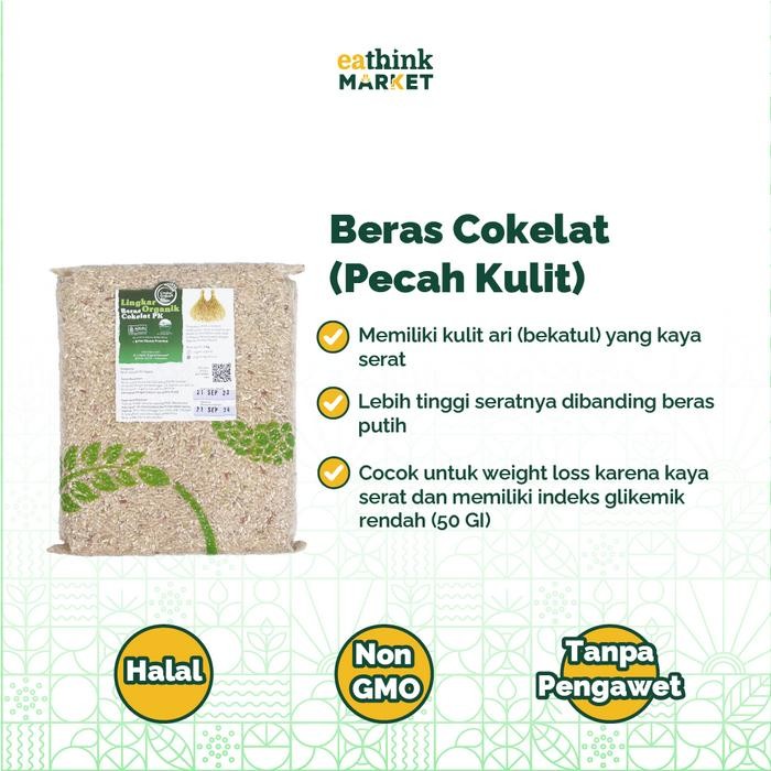 

Glx Beras Organik Alami - Lingkar Organik Cokelat Hitam