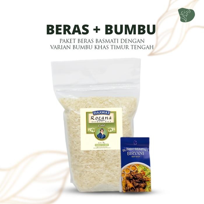 

Glx Beras basmati dan bumbu biryani nasi briyani instan paket murah
