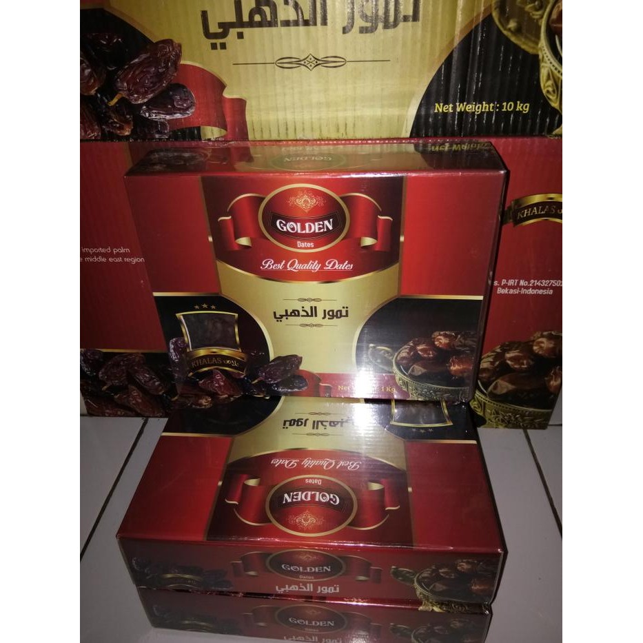 

Glx Kurma Golden Dates Khalas 1 Kg - Kholas 1kg Lembut Legit