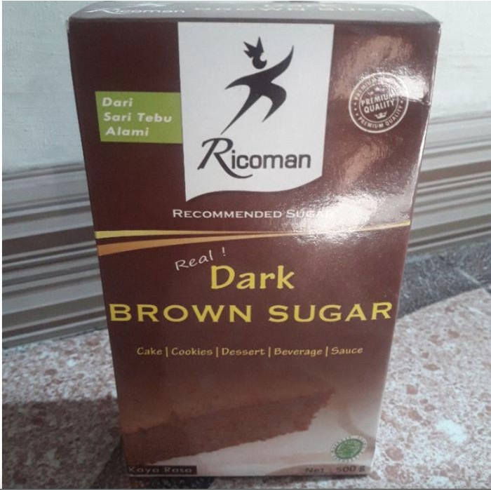

FyZ RICOMAN DARK BROWN SUGAR BERBAGAI UKURAN
