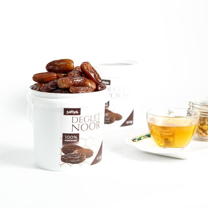 

Glx Kurma Tunisia Madu Deglet Nour Tanpa Tangkai Ember 850 gram Sun Fruit