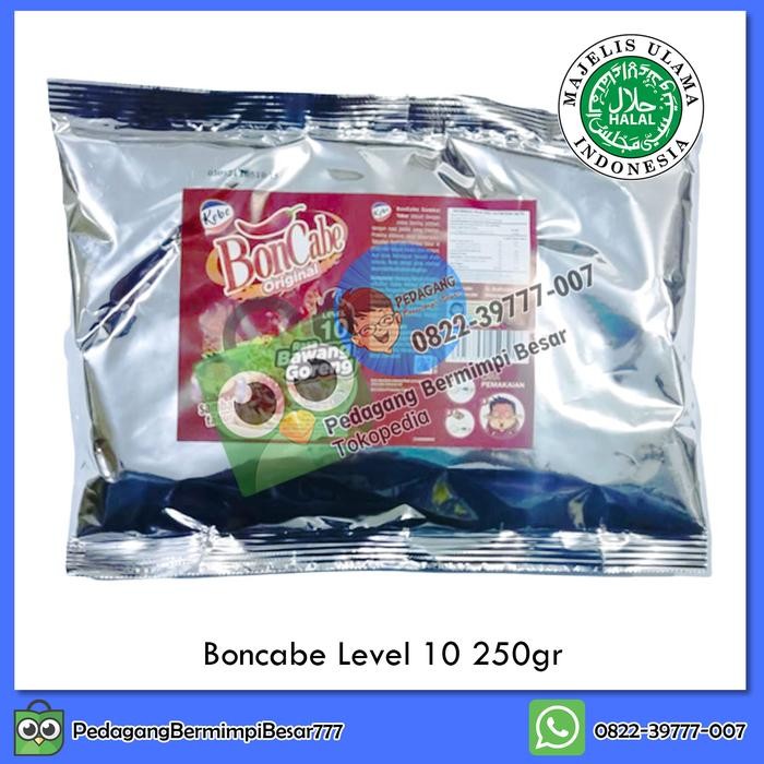 

Glx Boncabe Level 10 250gr Bon cabe Cabe Bubuk Cabai Bubuk