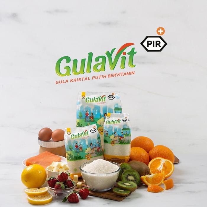 

FyZ GulaVit Gula Pasir Kristal Putih dari Tebu Bervitamin C & D 1 Kg