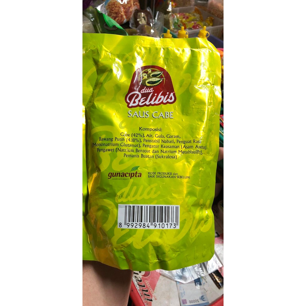

Glx Sambal Dua Belibis Pouch 1kg