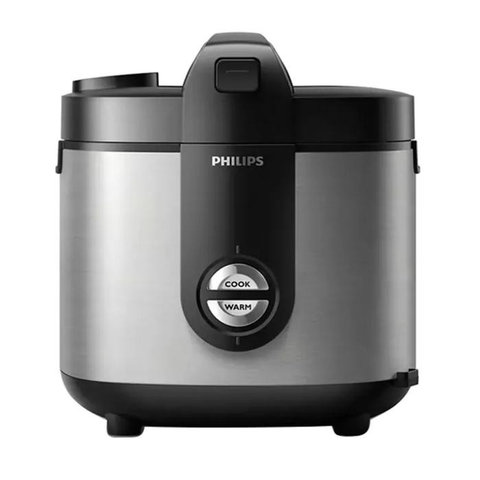 FARHANFARHANSTORE PHILIPS RICE COOKER HD3138/33 - PENANAK NASI 2L - HD 3138/33 - SILVER