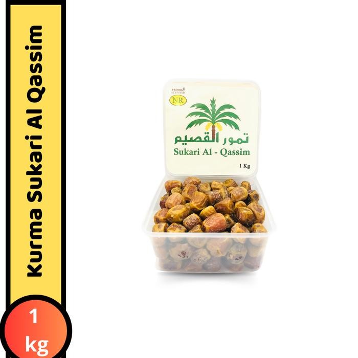 

Gdh Kurma Sukarai jumbo premium al-qassim 1 kg - Kurma Elshanum Food Toples