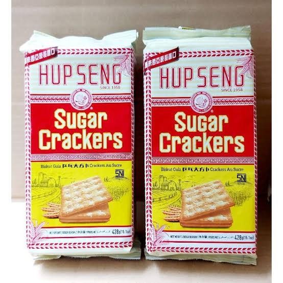 

Ger Hup Seng Sugar Crackers 428gram / Biskuit Manis