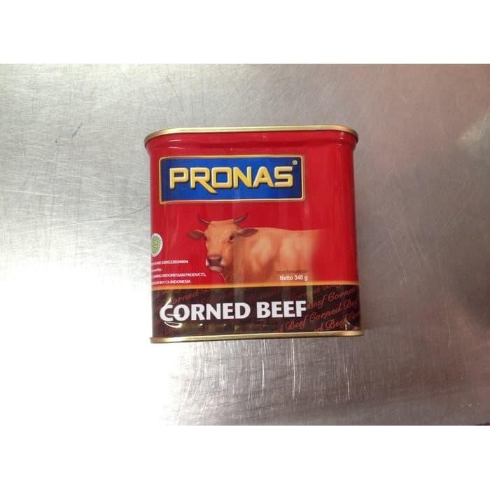 

Gdh Pronas Corned Beef Kaleng 340 gram Pronas Kornet Daging Sapi 340g
