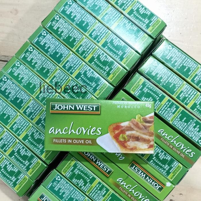 

Gdh Anchovy ANCHOVIES Fillets in Olive Oil JOHN WEST 45GR / 45 GR